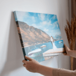 Canvas voor binnen eigen foto