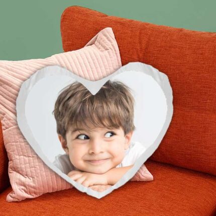 Hartkussen met eigen foto