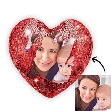 Magisch hartjeskussen met je eigen foto